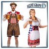 2 Pcs Oktoberfest Apron Couples Cooking Aprons German Party Costume
