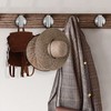 Ravinte Towel Hooks 2 Pack - Brushed Nickel Bathroom Wall