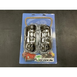 IAP AirCooled Type 1 Aluminum Valve Covers Clip On Style W/ Hardware & Gasket  Stock