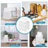 2 Pack Clear Acrylic Tissue Box Holder, Square Modern Tissue