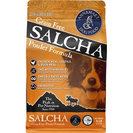 Annamaet Grain-Free Salcha Poulet Formula Dry Dog Food, (Chicken & Duck), 5-lb Bag