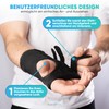 Health Press® Wrist Bandages - 1 x Wrist Support (M,