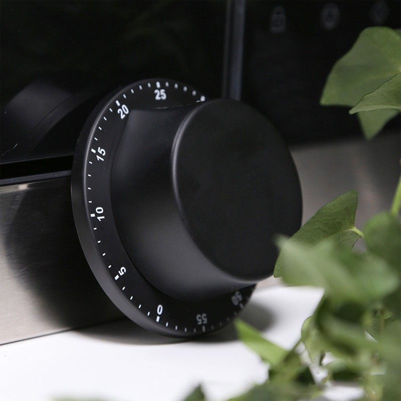 Mechanical Kitchen Timer Multifunctional Magnetic Stainless Steel Countdown Chef Cooking