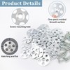 Akamino 300 Pcs Easy Fix Washers Set, 150 Pcs 36mm