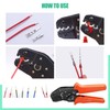 Twidec/800PCS Car Electrical Wire Terminal 21Type 1/1.5/1.8/2.2/2.8/3.5mm Auto Electric Connector