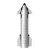 Dimind SpaceX Starship Rocket Model with Metallic Texturel - Launcher