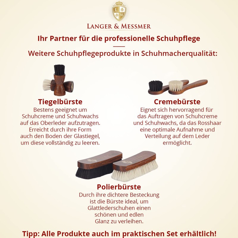 Langer & Messmer Finest Leather Cream 50 ml (1.67 fl.