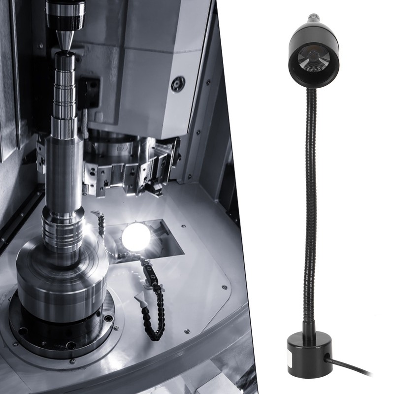 5W LED Work Light Flexible Gooseneck Magnetic Base for Sewing