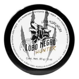 Cera Brillante Lobo Negro Hunter Cabello, Barba 85g