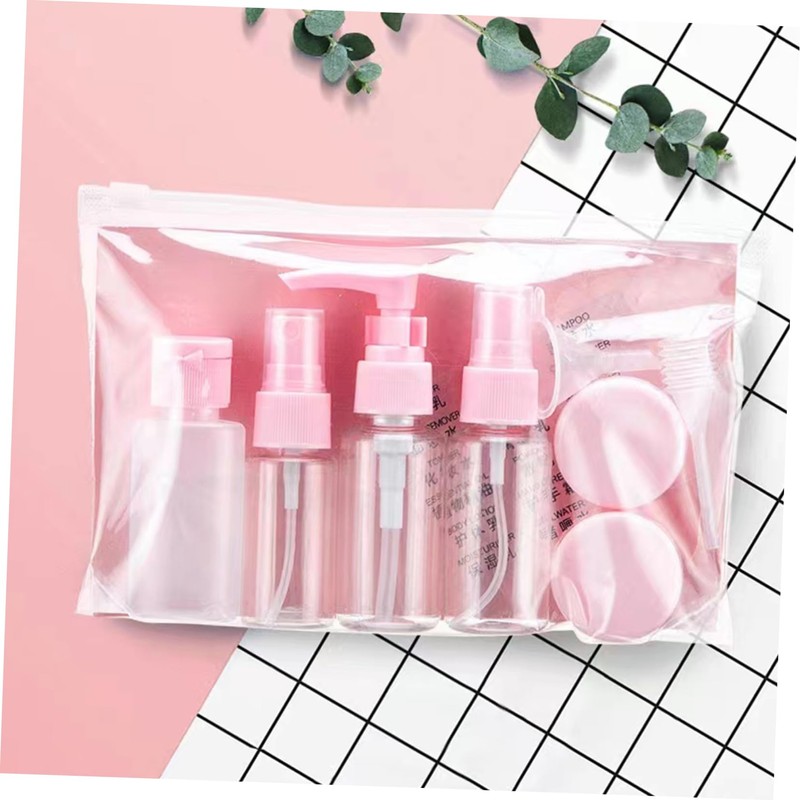 FRCOLOR Shampoo Lotion Travel Bottles Set 10 Pcs Refillable Toiletry