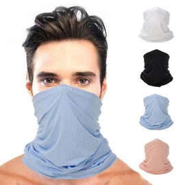 Cooling Mesh Summer Ice Balaclava UV Protection Mask for Men and Women Sun Shield Black