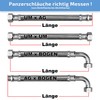 AWM stainless steel flex hose 1/2, 3/4, 1 Inch reinforced