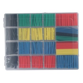 AllGIFT 470pcs 2:1 Heat Shrink Tubing Kit,Heat Shrink Tube,Industrial Heat-Shrink Tubing,Marine Grade Shrink Wrap