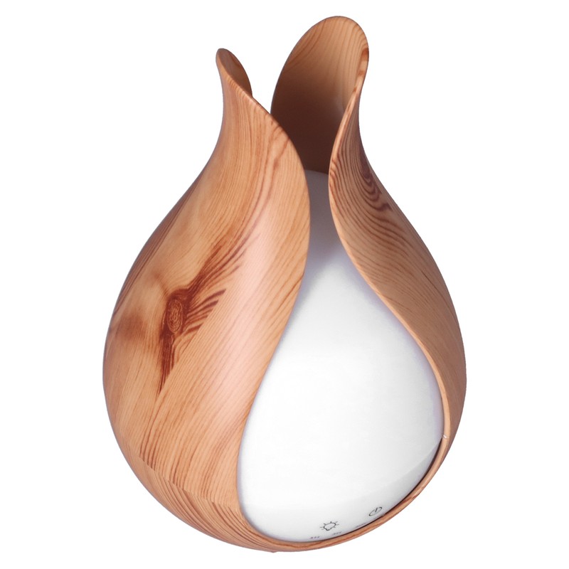 Aromatherapy Humidifier 200ml 100V to 240V Light Wood Grain Diffuser