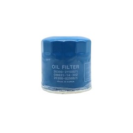26300-02501 FILTRO DE ACEITE TIPO METAL HYUNDAI I-10 1.1L 2010 AL 2014 GRAND I-10 1.2L 2015 AL 2021