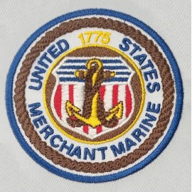UNITED STATES MERCHANT MARINE PATCH USS US NAVY 1775 Merchant Marine Academy 3"