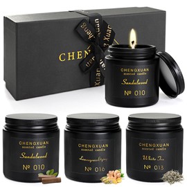 Nasjac Velas Aromaticas Velas Cera de Soja, 3 Velas Perfumadas Decorativas 2.8Oz, Aliviar el Estrés Ayudar a Dormir, Vela Relajantes Vela de Meditación, Regalo Día de la Madre, Regalo Día la Padre