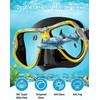 Karvipark Dry Snorkel Set, Anti-Fog Scuba Diving Mask, Panoramic Wide
