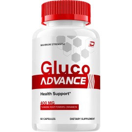 Gluco Advance (1 Pack) Gluco Advance Capsules – GlucoAdvance All Natural Glycogen Support