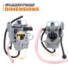 GoaMotors 15004-Y004 Carburetor Fit for Kawasaki Brute Force 300 2012-2018