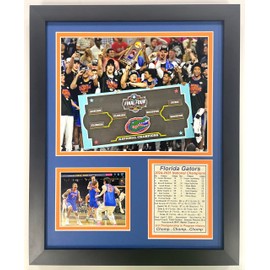 Florida Gators | 2024-2025 Men's College Basketball Champions | Collectible Basketball Memorabilia | Framed Picture and Photo Collage Gifts | (Celebration, 12"x15", Framed)