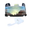 Football Visors Football Helmet Visor with Clips Scratch Resistant Visor
