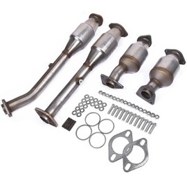 GELUOXI 4Pcs Catalytic Converters Set Compatible with Nissan Frontier NV1500 NV2500 NV3500 Pathfinder Xterra Equator 4.0L