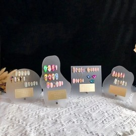 Nail display acrylic board nail art art board display cloud type WFJM58L / 네일 디스플레이 아크릴판 네일아트 아트보드판 디스플레이 구름형WFJM58L