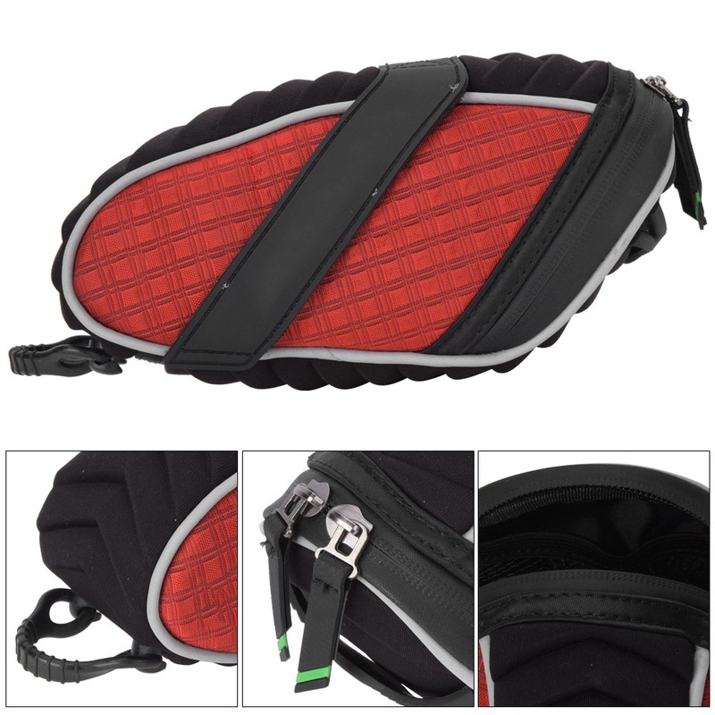 Polyester Fiber Mountain Bicycle Tail Road Bag Bike Saddle Storage