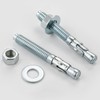Wensilon 3/8x5" 10Pcs Inch Standard Fasteners for Heavy-Duty Zinc Wedge