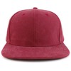 Trendy Apparel Shop Oversized XXL Plain Pigment Dyed Flatbill Snapback