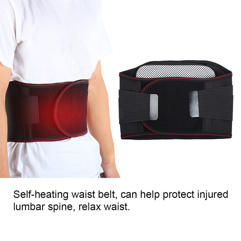 Self Heating Waist Belt Infrared Waist Protection Waist Support Brace(XXL