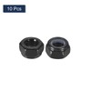 sourcing map 10Pcs M8 x 1.25 Nylon Insert Hex Lock