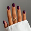 Emmi Nail Quickie Bordeaux 3-in-1 (Bordeaux Red, L022), LED UV
