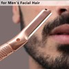Eyebrow Razor, AIFKUGY Manual Face Razor, Reusable Razors with 10pcs