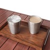 TIICOO Stainless Steel Cups 4 Packs 10oz/300ml Stackable Double Wall