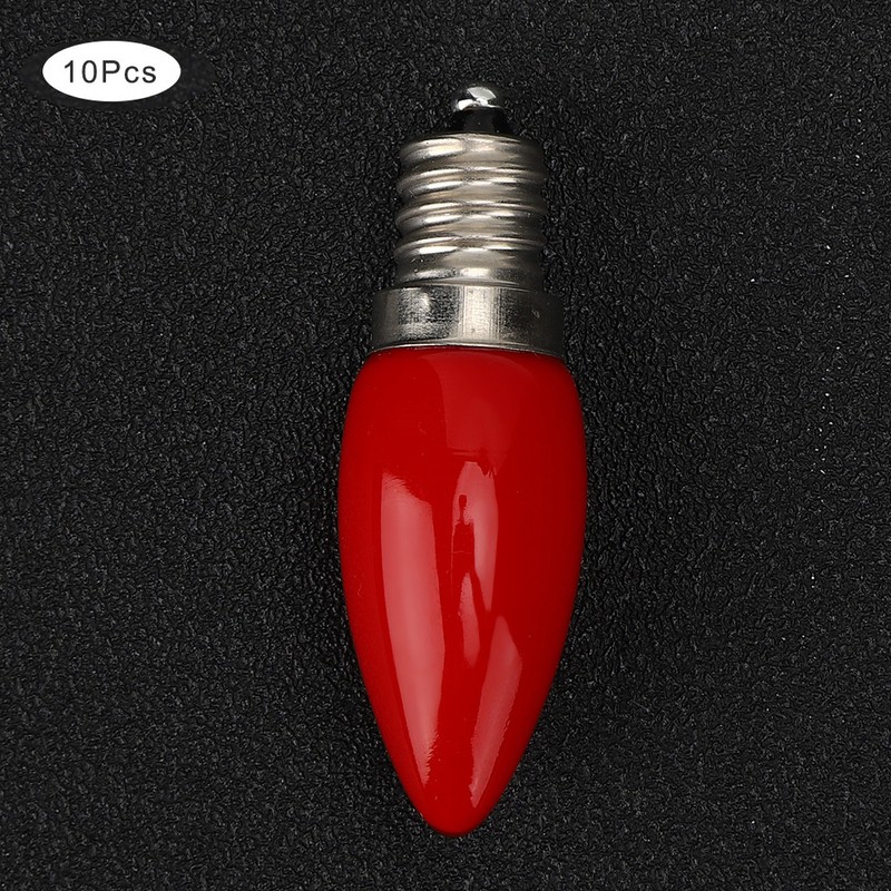 10Pcs Mini E12 LED Light Bulb 1.5W AC for Home