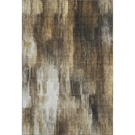 Addison Rugs Mayfield AMF567 Chocolate 5' x 7'6" Indoor Premium Machine Washable Rug, Silky Soft, Easy Clean, Non Shedding, Bedroom, Living Room, Dining Room, Kitchen, Patio Rug