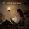 JandCase Flameless Candle Night Light, 2 Pack Night Lights Plug