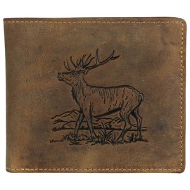 Greenburry Vintage Men's Wallet Brown 12 x 10 x 2.5 cm, brown, Vintage