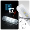 NSLUMO Canbus Full LED Number Plate Light Assembly Replacement for