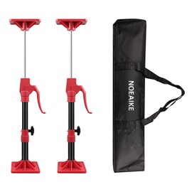 NOEAIKE Cabinet Jack Support Pole,2-Pack 19-45 Inch Steel Adjustable Quick Support System Rod,Telescopic Third Hand Tools with 200lbs Capacity for Installing Cabinets/Lifting Drywall