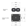 HotSwop Pro Basic Set [S], Number Plate Holder, Motorcycle, Frameless,