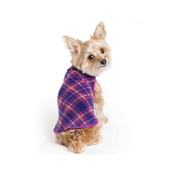 Gold Paw Stretch Fleece Dog Coat â Soft, Warm Dog