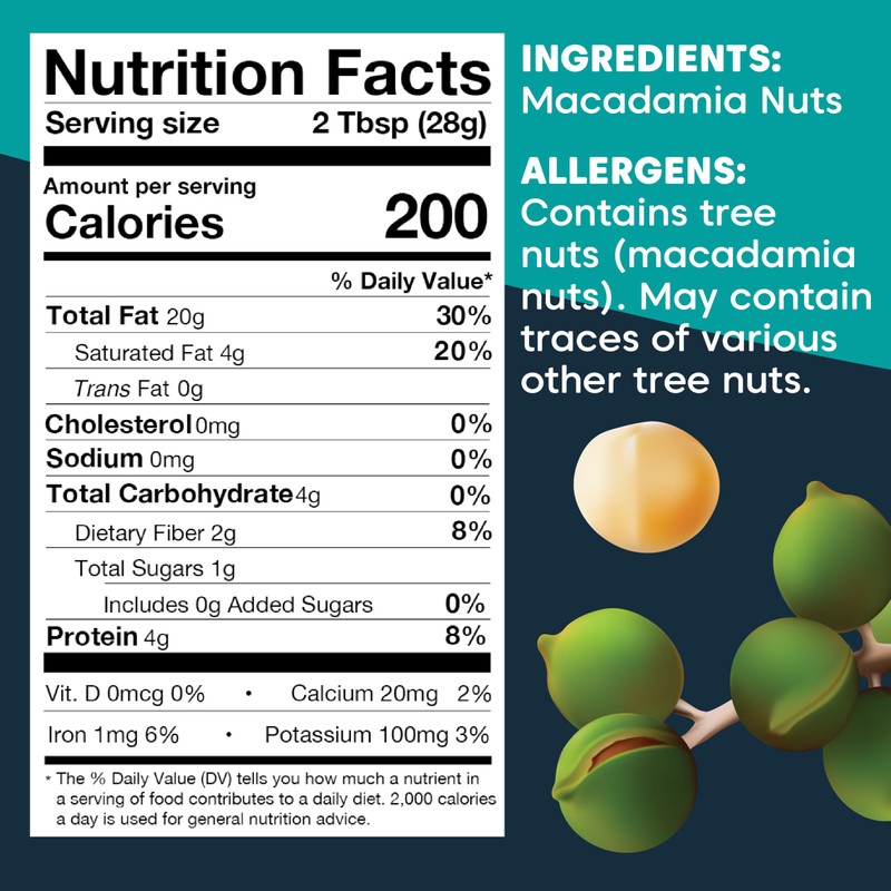 Wilderness Poets, Raw Macadamia Nut Butter - Vegan, No Salt