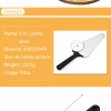 Pizza Cutter and Server Slicer Super Sharp Stainless Steel Wheel