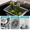 CVDYWDJIE 1 Piece Sink Strainer Holder and 100 Pieces Strainer,