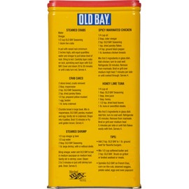 OLD BAY Seasoning, 16 oz - One 16 Ounce Fan-Favorite Tin Can of OLD BAY All-Purpose Seasoning with Unique Blend of 18 Spices and Herbs for Crabs, Shrimp, Poultry, Fries, and More