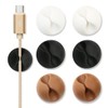 Buer Homie Cable Clips, 6 Pack Cord Organizers, Adhesive Wire