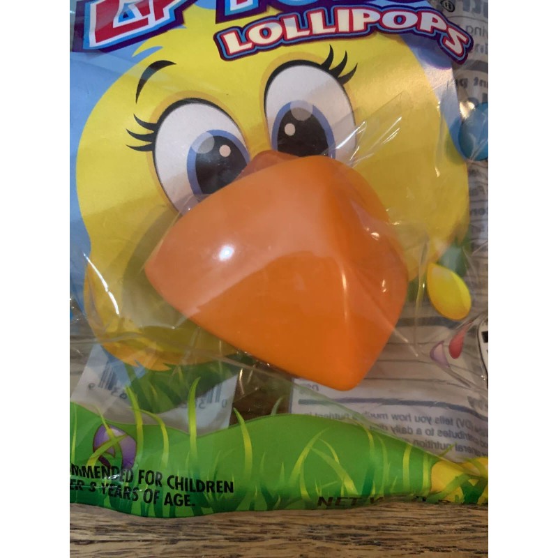 Felix Lip Pops Lollipops Blue Chicken Beak - NEW -